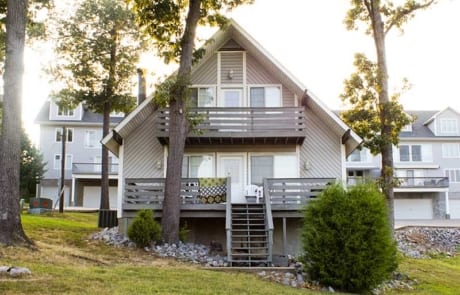 Chalet exterior.