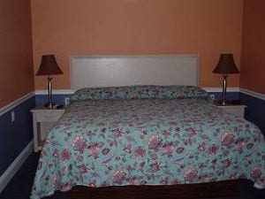 Fisherman's Motel - king bed.