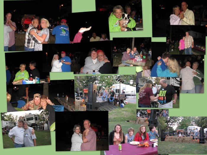 Collage of guest photos.